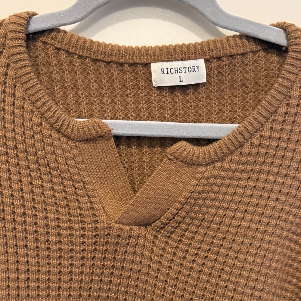 Waffle Knit Sweater - Picture 3 of 7